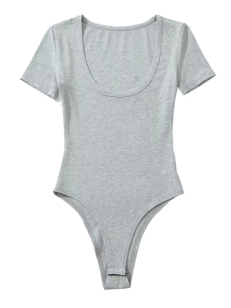 Sexy taglio basso U Ne ort Sve Body donna vestito estivo dimagrante attillato Street Sle vita alta pantaloni ort Base irt