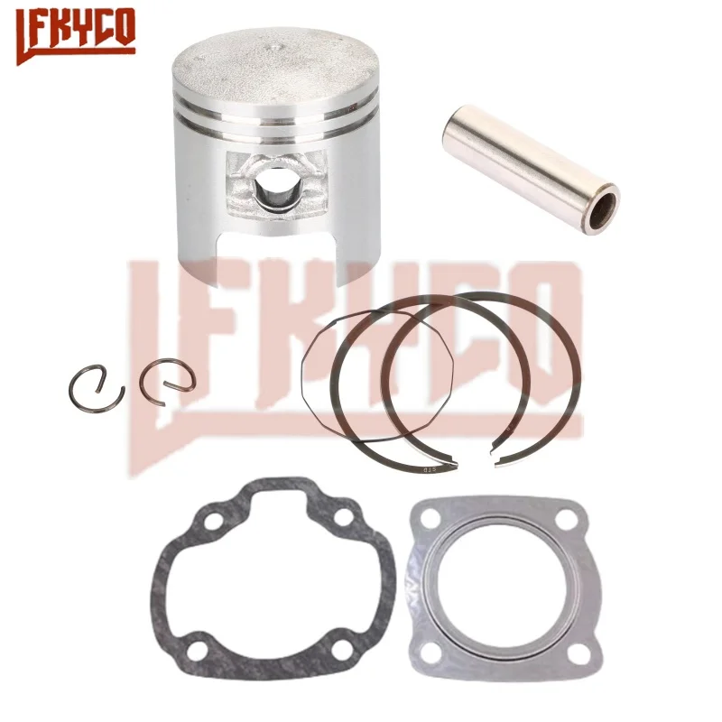 Motorcycle 41mm for Suzuki AD50 Address 50 AG50 ZZ50 SJ50 TGB R50X KATANA Sepia Scooter Moped 2 Stroke Piston 10MM PIN Rings Kit