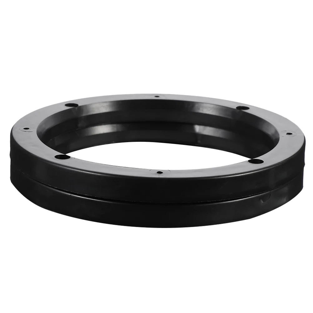 

2pcs Car Speaker Gasket Ring Universal Vehicle Spacer Adapter Black Plastic Extension Rings For Trucks Suvs Stackable Speaker