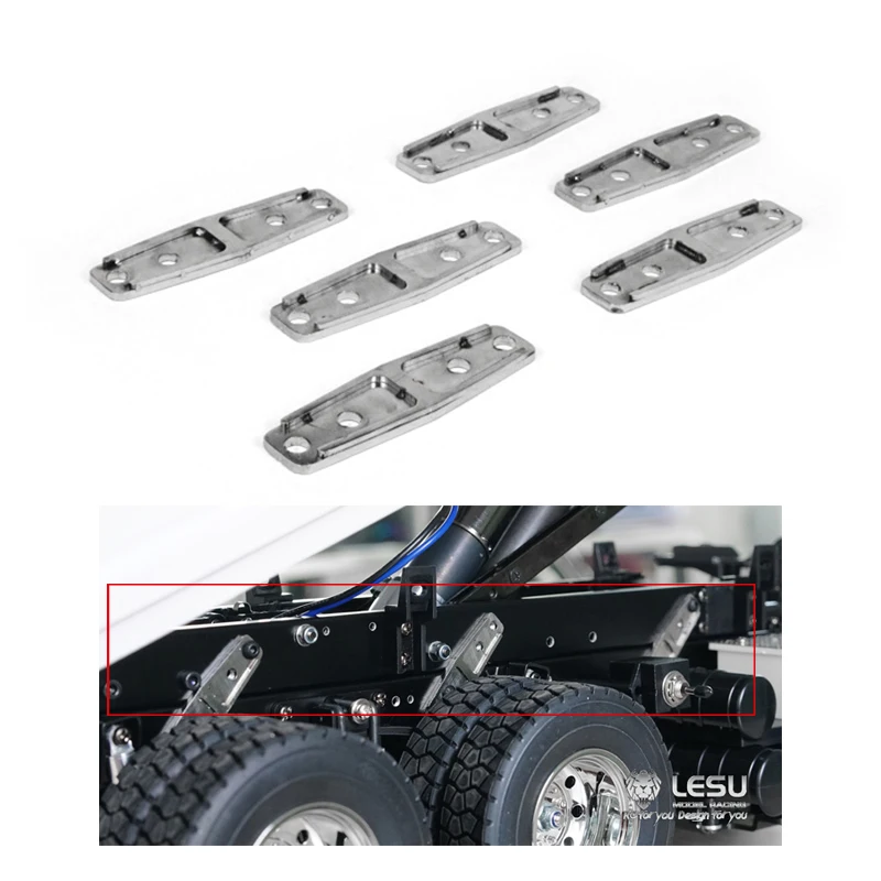 

Metal Chassis Rail Assembly Connector for LESU 1/14 8*8 6*6 Hydraulic RC Dumper Truck Remote Control Toys Model Th04739-Smt3