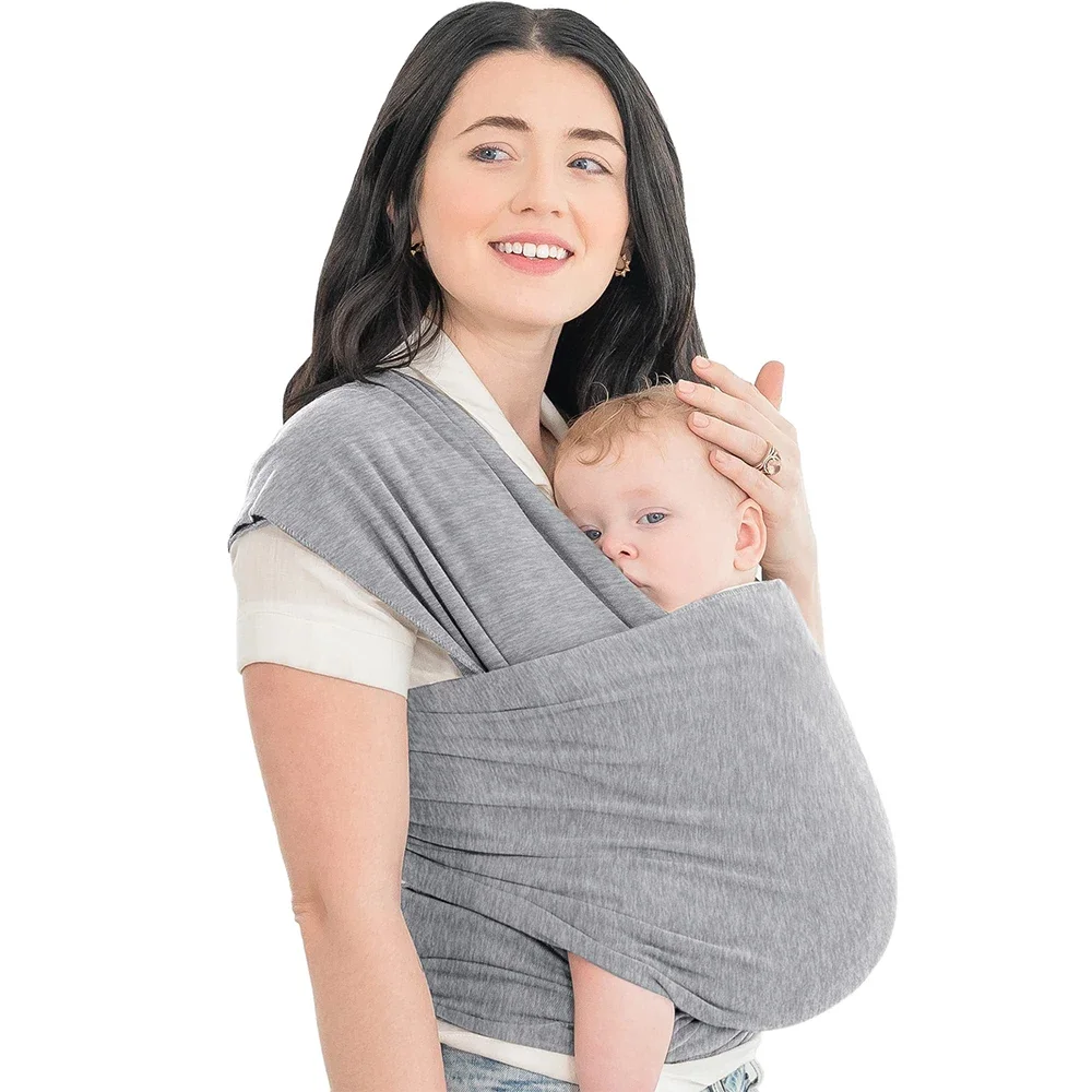 Baby Wrap Drager Alles In 1 Originele Ademende Baby Sling Lichtgewicht Handvrije Draagzak Draagzak Draagdoek Voor Pasgeborenen