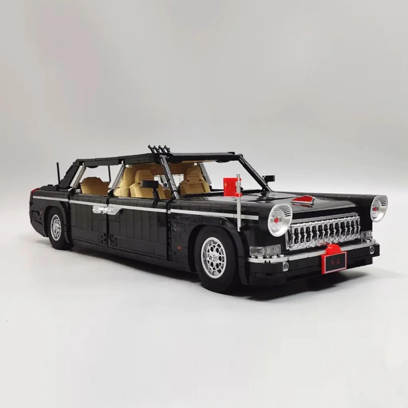 IN STOCK T5043 23240pcs MOC Luxury Brick Car Presidential Ritual Car Building Blocks Model Children\'s Toys Birthday Gift Set