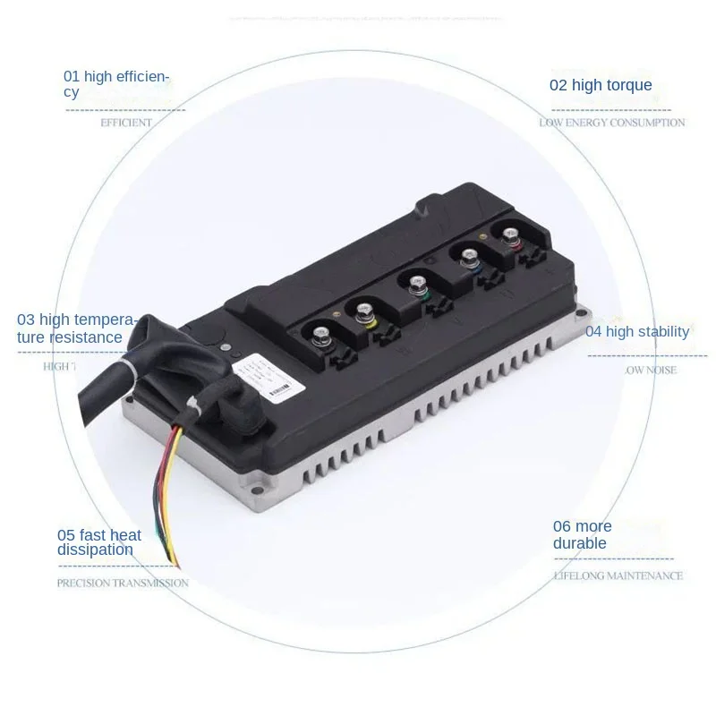 60V-72V 3000W Sine Wave Electric Vehicle Controller Brushless Silent Electric Vehicle Controller new