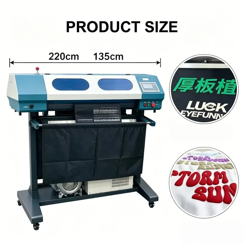 AP01 Auto Contour Vinyl Cutting Plotter for 3D PU Foam Flock Heat Transfer Vinyl Cutting Machine for T Shirt Logo