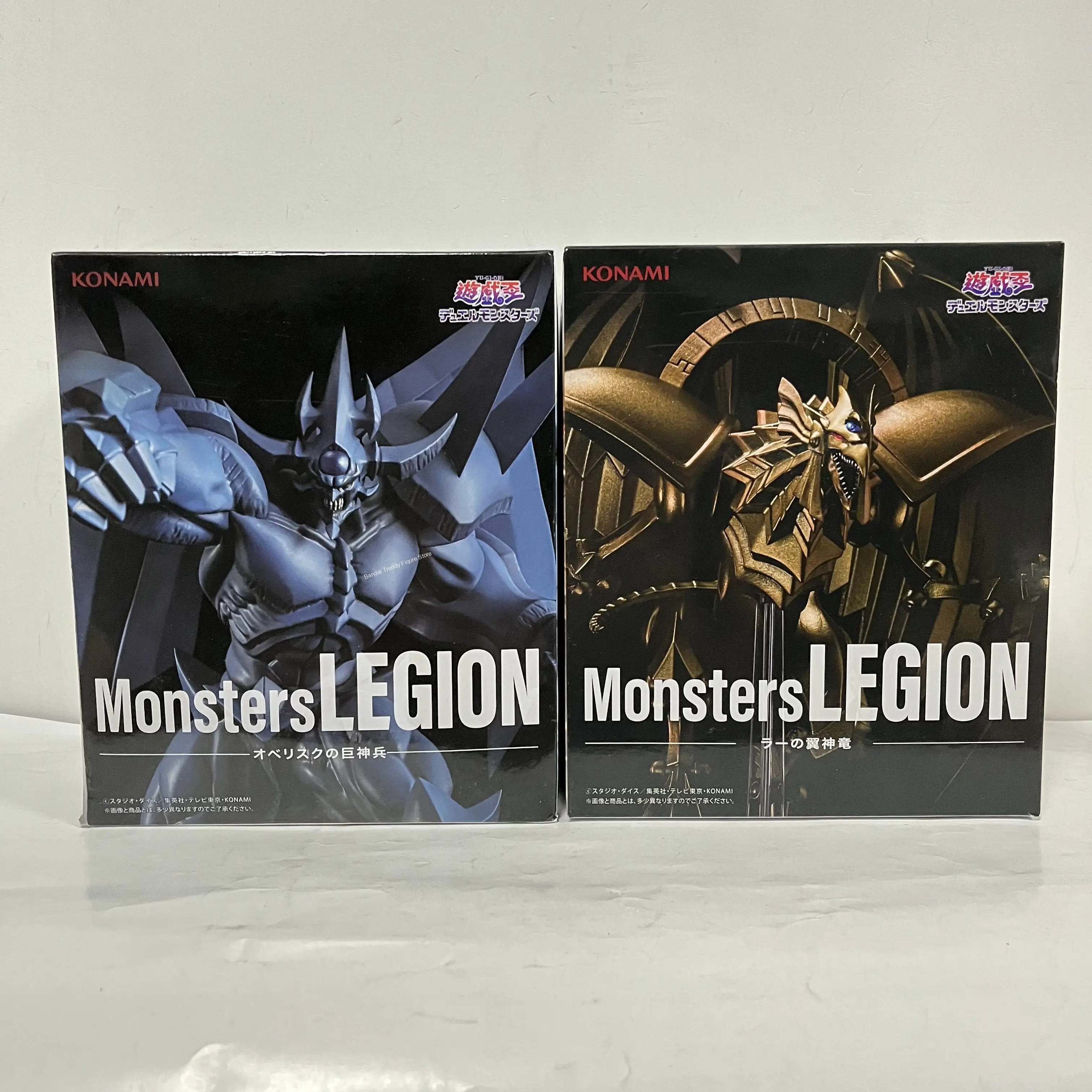 Yu-Gi-Oh KONAMI Monster LEGION Himmelsdrache Obelisk der Quäler Der geflügelte Drache von Ra Anime-Figur Spielzeug PVC-Modell