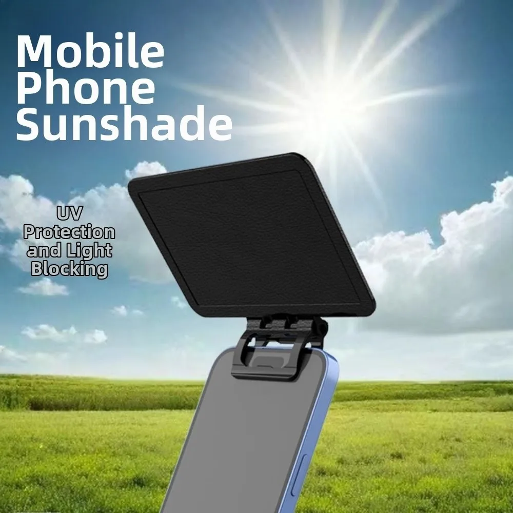 

Anti-Glare Car Mobile Phone Sunshade Adjustable Angle Screen Protector Phone UV Protection Sunshade Wear-resistant Portable