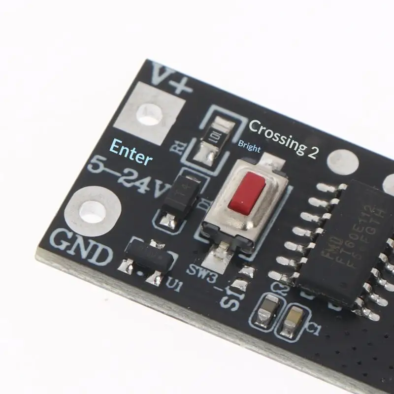 

1/3 шт. LED-модуль с плавным включением/выключением, медленным стартом, низковольтный светильник с драйвером, контроллер LED, модуль плавного включения/выключения с диммированием