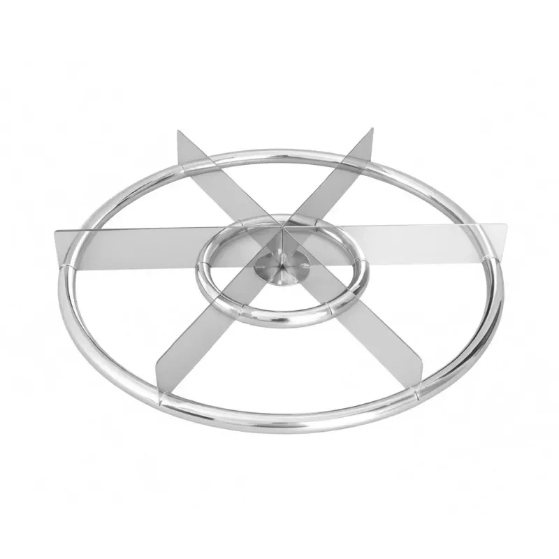 Slice cut fruit Stainless steel sharding machine Pancake cake pizza cutter 6/10 grid separator