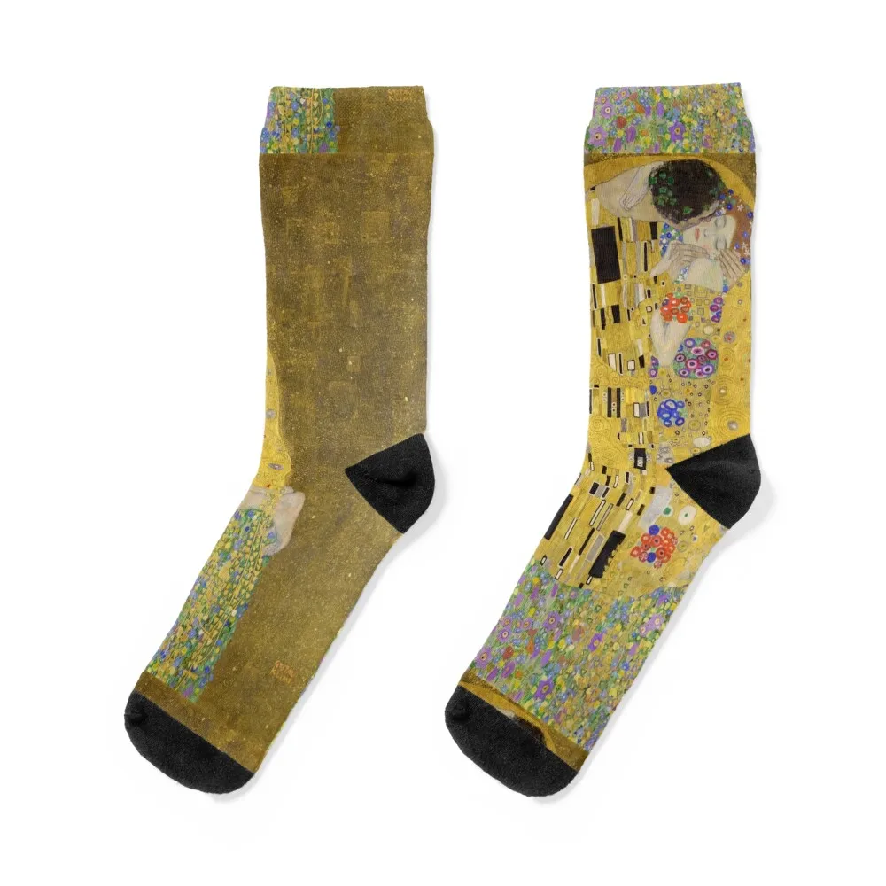 Klimt art Socks basketball tennis Climbing Man Socks Women's