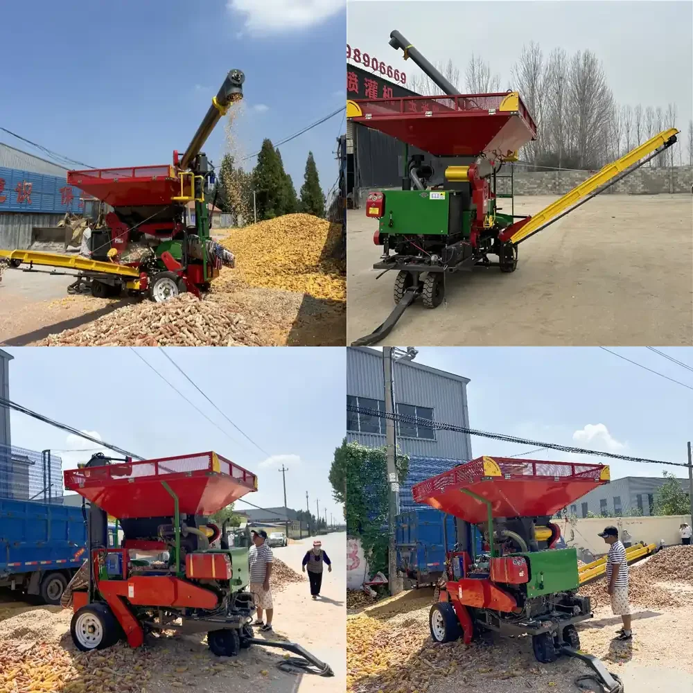Commercial Corn Thresher | Shovel Loader Maize Sheller (Wet/Dry)