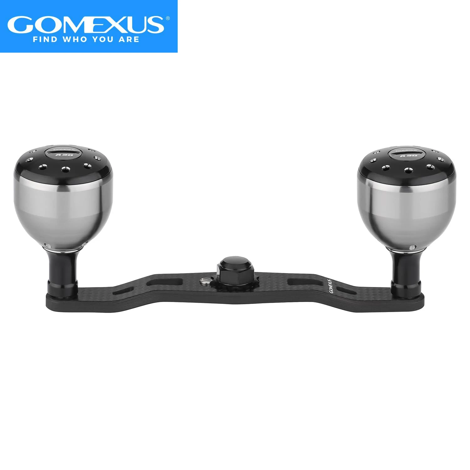 Gomexus-Power Carbon Handle Baitcasting Reel, 105mm, Shimano, Ocea, Calcutá, Conquista, 300, 400, Abu Garcia, Kastking