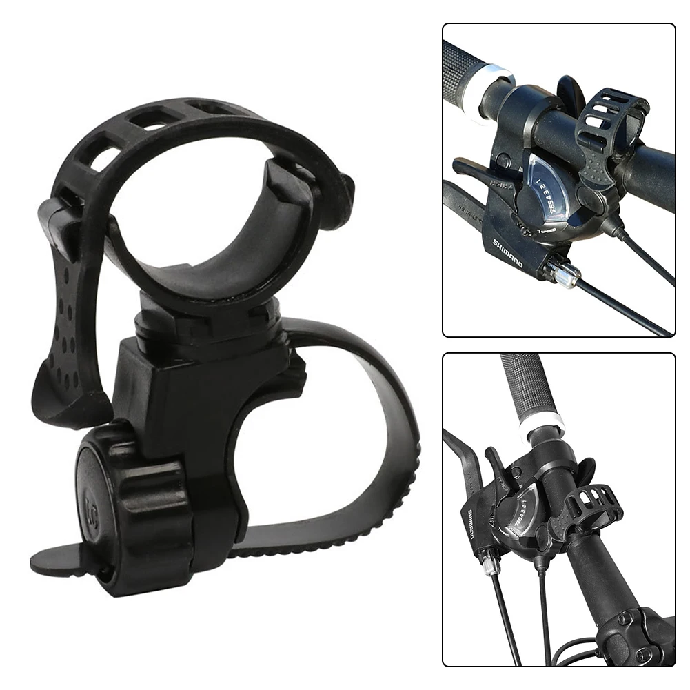 Flashlight Mount Compatibility Bike Flashlight Holder Easy Installation Flashlight Mount Holder Light Torch Clip