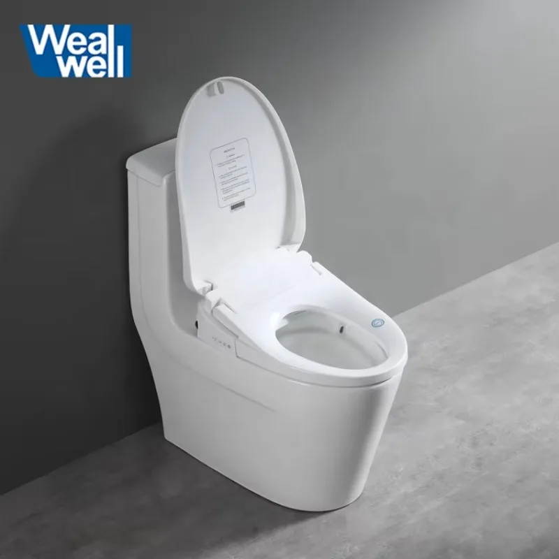 High Standard Modern Elongated Smart Toilet Seat Cover With Electronic Bidets Automatic Self Clean & Intelligent Functions