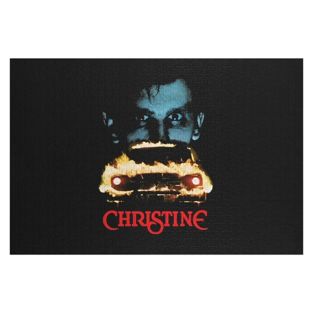 Christine and Arnie Tshirt Funny Gifts Jigsaw Puzzle Woods For Adults Custom Kids Toy With Photo Puzzle