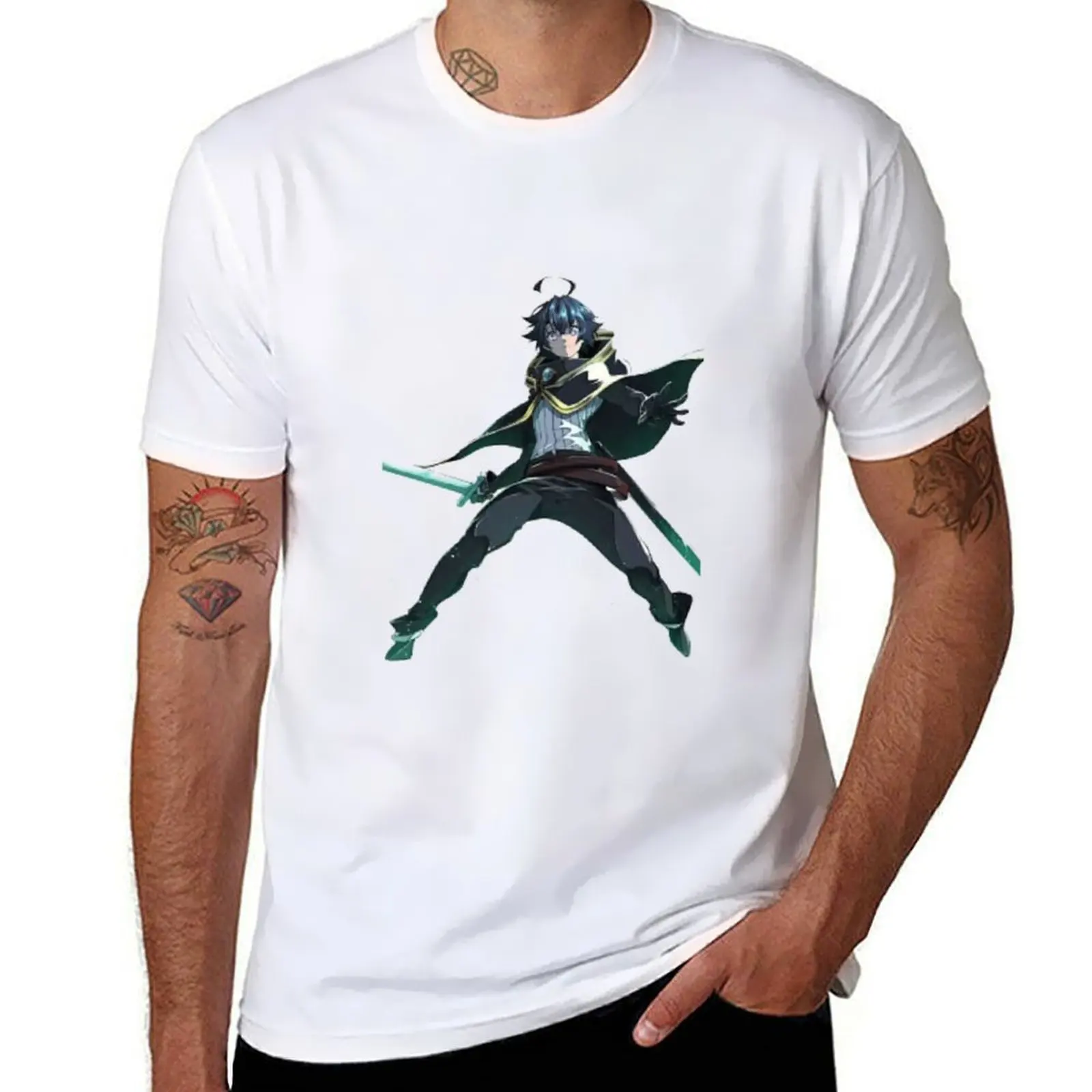 

Wistoria: Wand and Sword fanart characters T-Shirt printed t shirts for man mens graphic t shirts T-Shirt