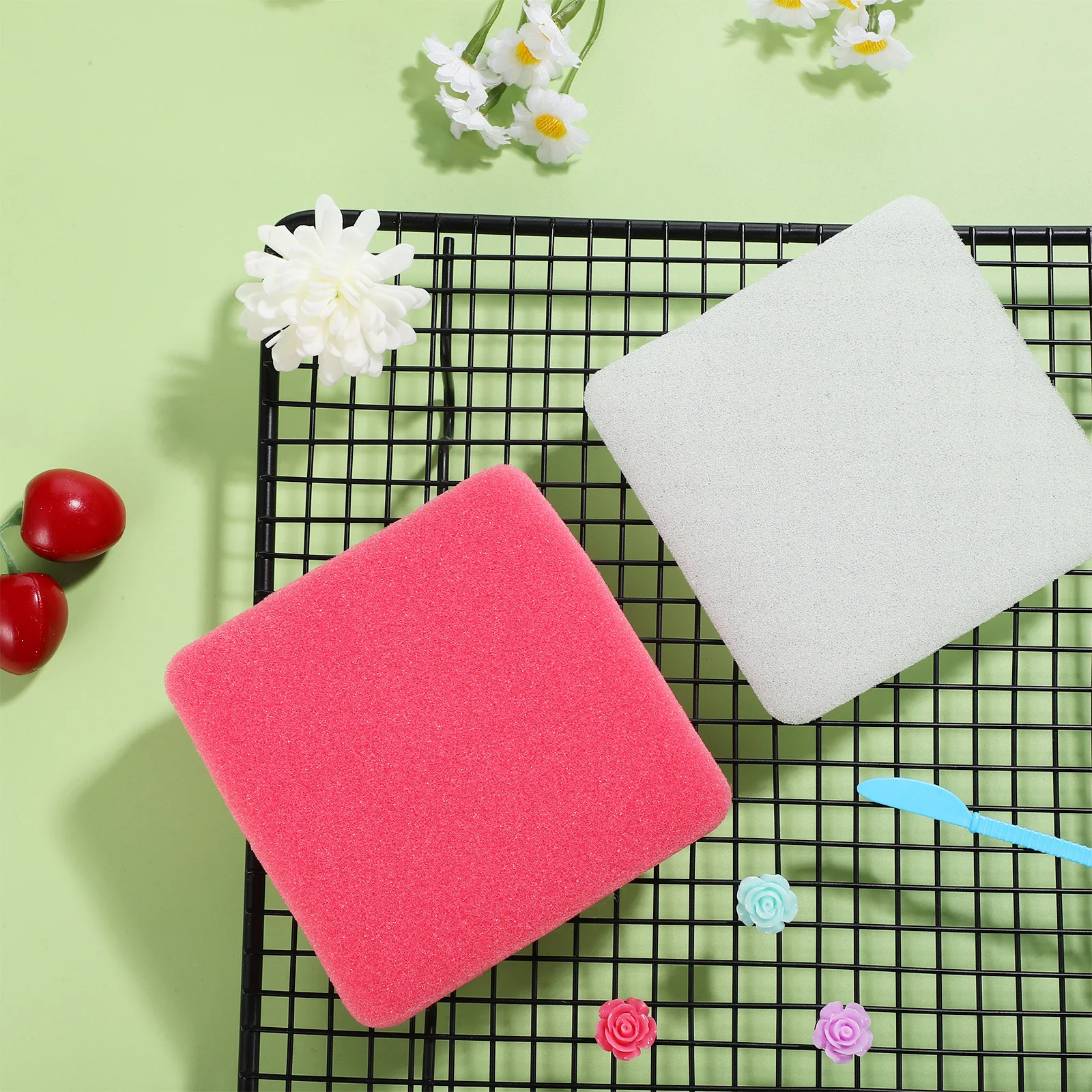 

1Set Fondant Flower Modelling Sponge Pad Drying Mat for Sugarcraft Cake Decoration Tool Fondant Sponge Pad