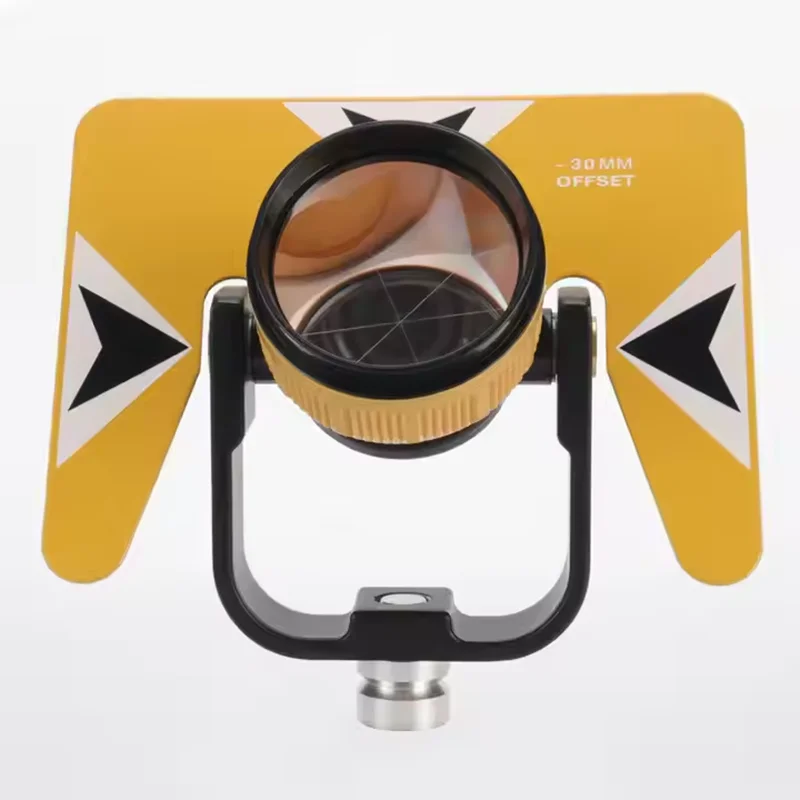 

The Yellow Single Prism Is Suitable for Total Station Measurement