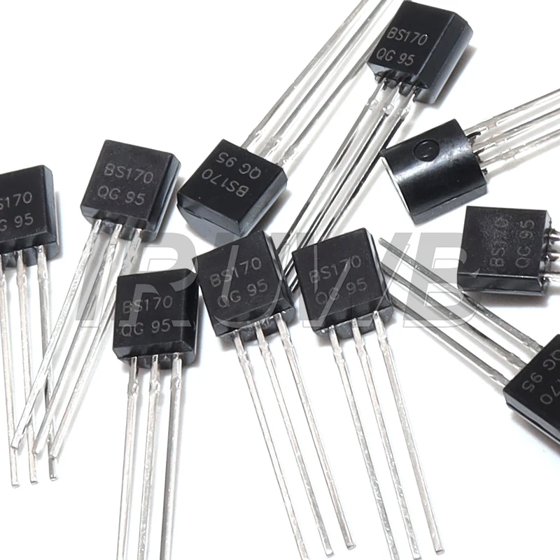 10 Uds nuevo transistor triodo BS170 TO-92 TO92