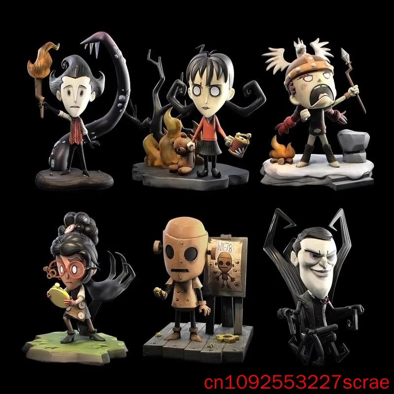 Firelink Original Dont Starve Series Blind Box Anime Action Figure PVC Modelo Boneco Colecionável Decoração de Mesa Presentes de Periféricos de Jogos