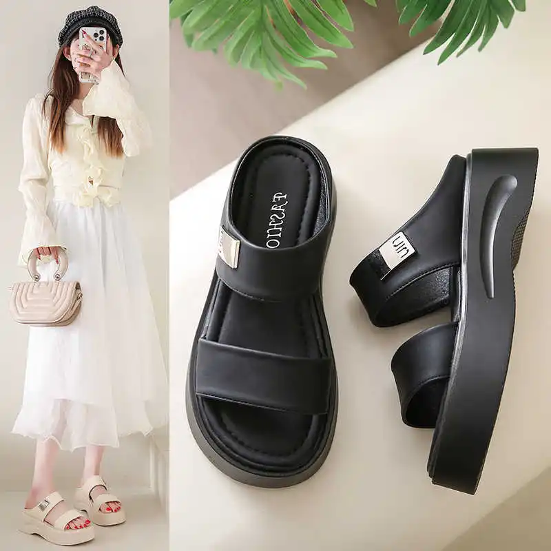 

Slingback Two Strips Foot Slippers Women Shoes Flats Sandals Mules Sneakers Sport Top Sale New Arrival Classical 2025summer