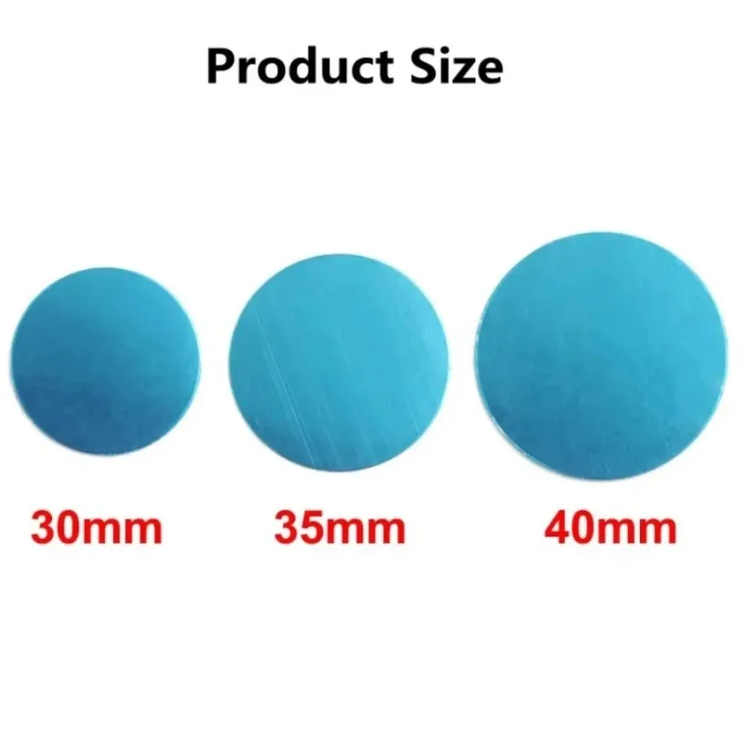 1-20 Buah Dudukan Telepon Mobil Universal Stiker Lembaran Besi Dudukan Pelat Logam Magnetik untuk Dudukan Magnet Ponsel Magnetik