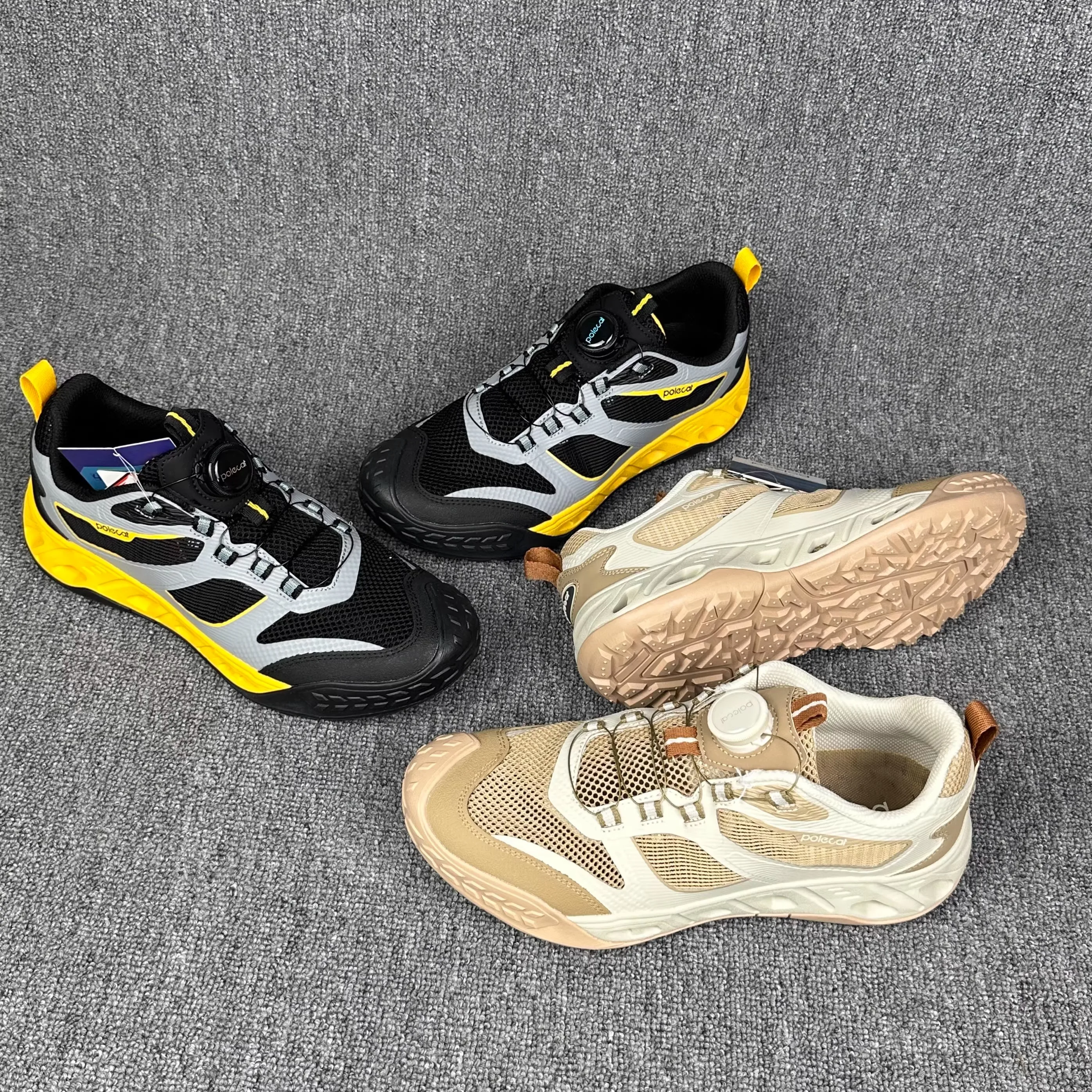 

Luxury Brand Trail Running Shoes Men Women Walking Jogging Shoes Quick Lacing Outdoor Sports Shoe Anti Slip Training Shoe