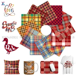 XFX Plaid Transfer Paper Ink Sheet 12x12