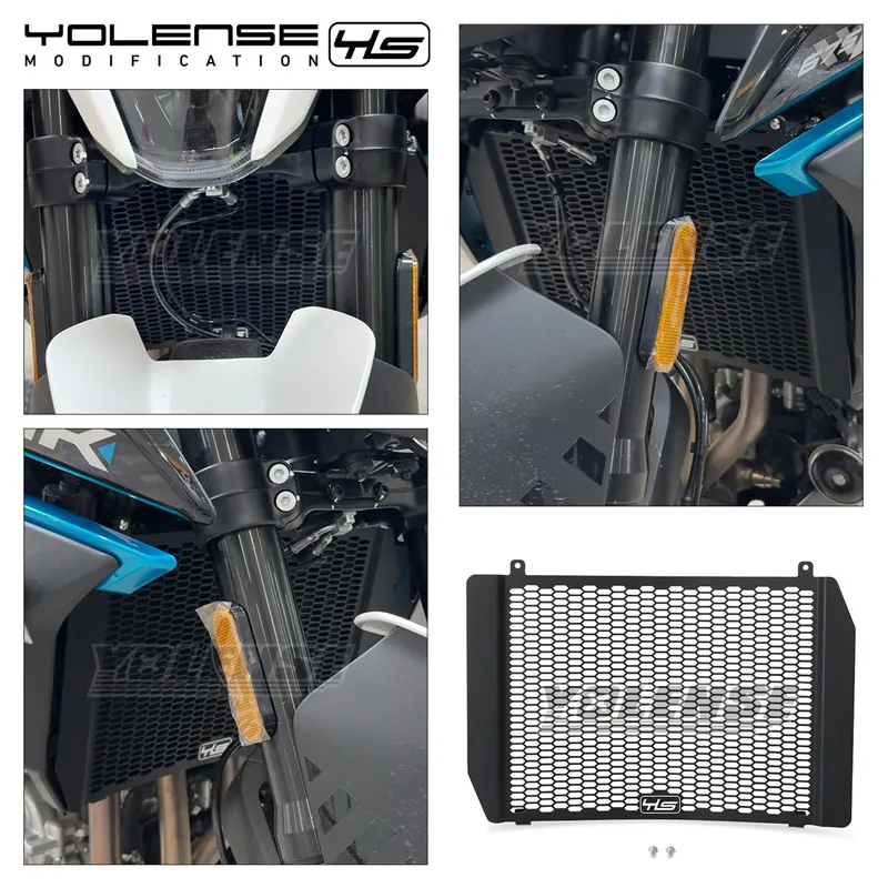 

Motorcycle Radiator Grille Cover Guard Stainless Steel Protection Protetor Fit For 675NK 675SR 675SR-R 675 SR NK SRR 2024-2025