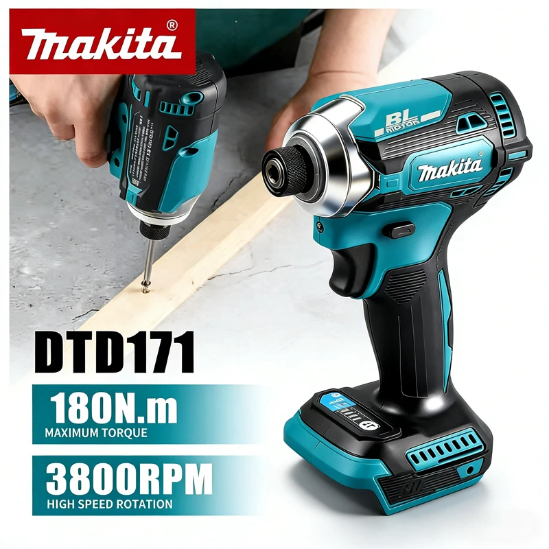 

Makita DTD171 Impact Rechargeable 18V High Power Brushless Lithium Screwdriver High Torque Electric ,for Makita 18V Battery