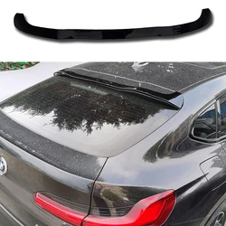 For BMW X4 G02 M Performance Style Xdrive25i 30i Spoiler 2018 2019 20202021 2022 Up Rear Window Roof Spoiler By Glossy Black