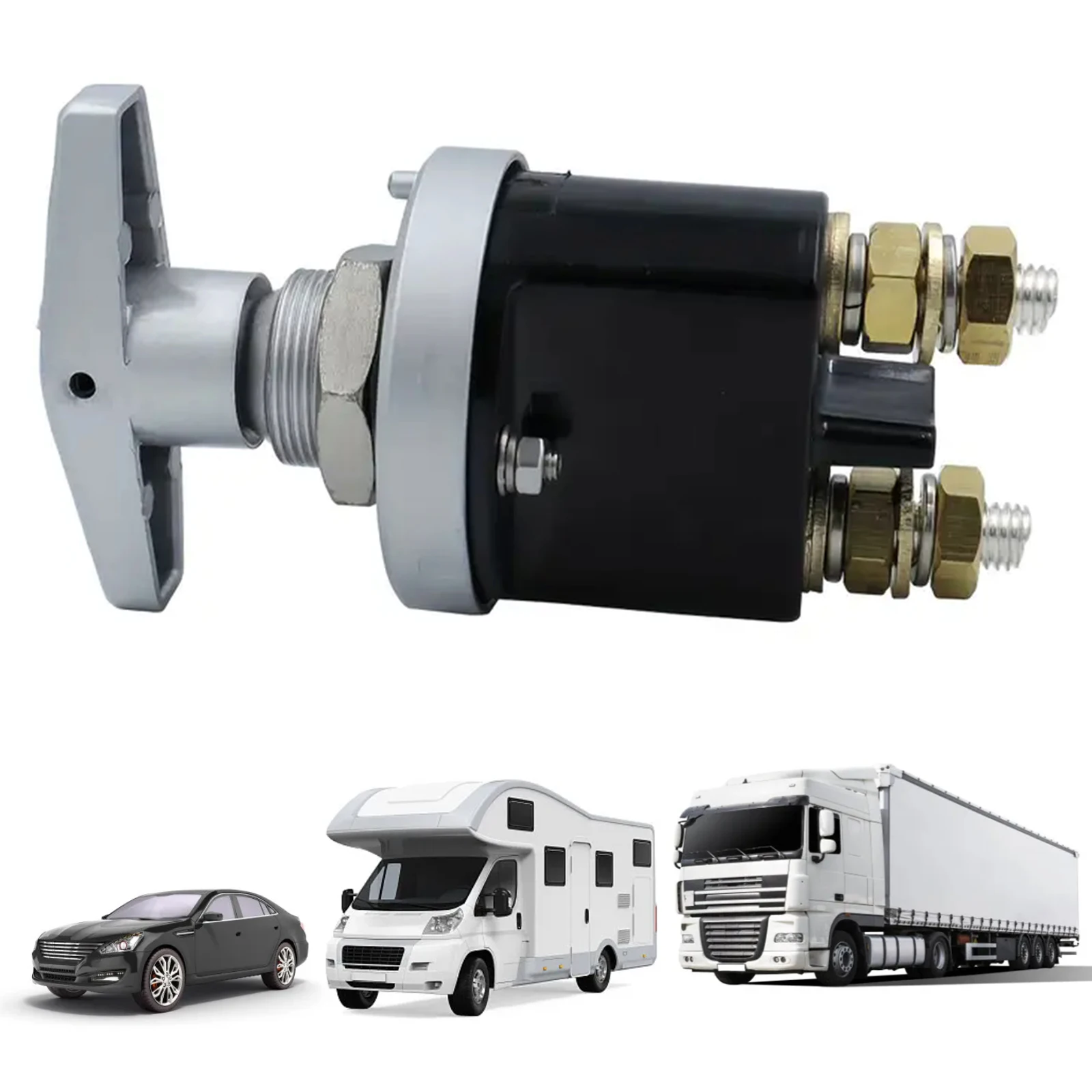 

Выключатель отключения аккумулятора 12-24В, изолятор батареи, устройство отключения питания для промышленного оборудования, автодомов, яхт, грузовиков, автомобилей