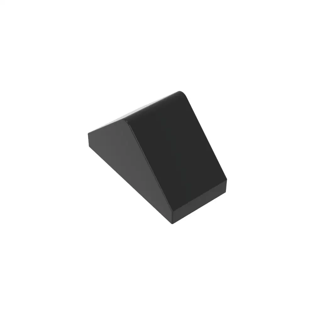 Gobricks 3044b Inclinação 45 °   Peças 2x1 tijolos duplos com pino inferior ovóide apto com blocos de construção técnica básica crianças menino conjuntos diy