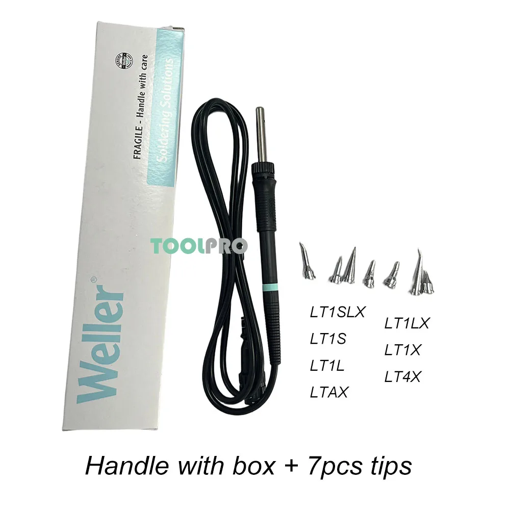 WSP80 80 Watts Soldering iron handle with 7pcs solder tips For Weller WP80 WSP80 Handle Soldering Station Electric Solder Irons