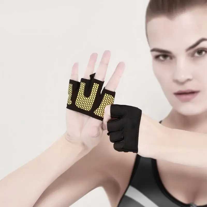 قفازات رياضية واقية 270D مع بطانة مضادة للانزلاق لقبضة رائعة وقفازات تمرين مريحة لرفع الأثقال وممارسة الرياضة