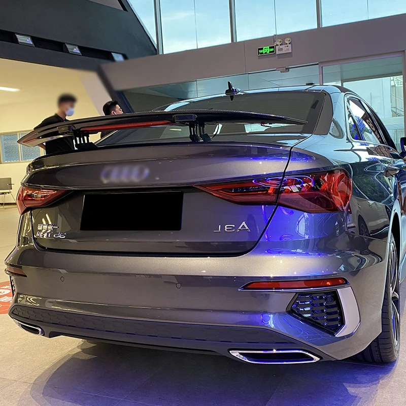 

Электрический задний спойлер для автомобиля, умное подъемное крыло на багажник, с дистанционным управлением, аксессуары для модификации для Audi A3 2014 16 18 20 21 2022