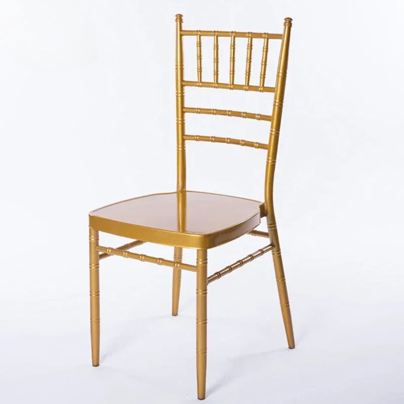 A large number of wholesale hardware banquet bamboo chairs activities celebration gold silver iron bamboo dining chairs outdoor