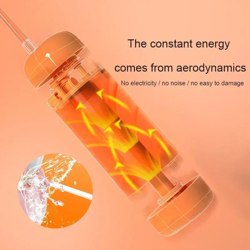 Portable Water Flosser Lightweight Oral Irrigator for Home Cleaning Gum Health Wireless Cordless view 4