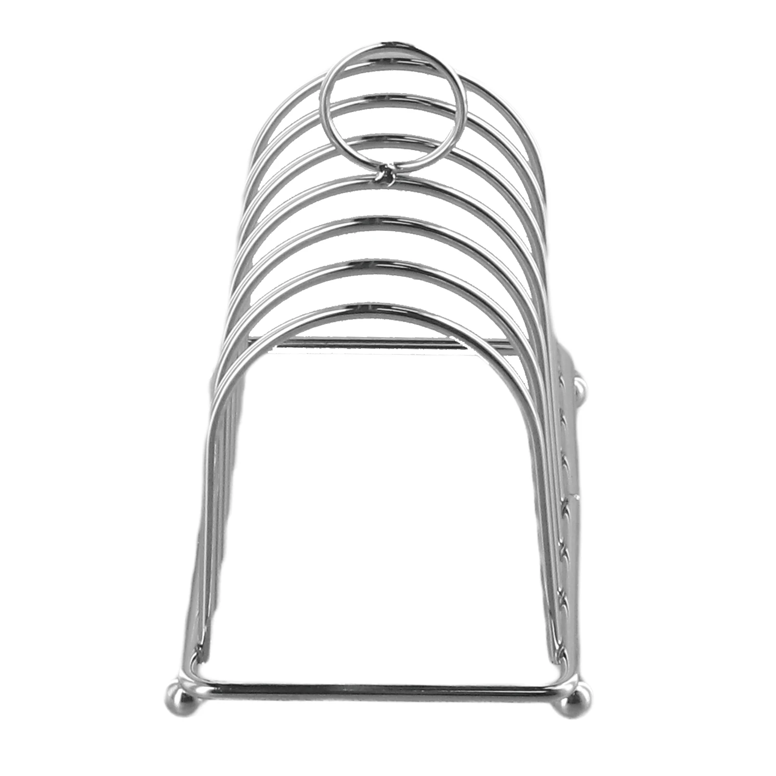 Stainless Steel Toast Rack for Bread Slices - Functional Rectangle Serving Stand for Toast Cooling Display and Multi-Setting Use