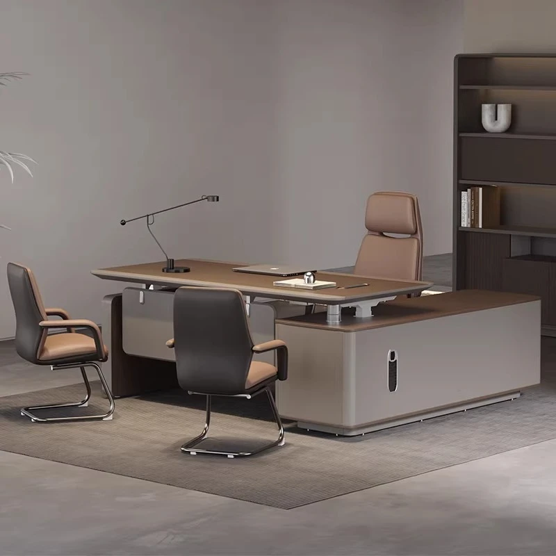 Aesthetic European Office Table Organizers Crafts Standing Adjustable Office Table Luxury Mesa Ordenador Commercial Furniture