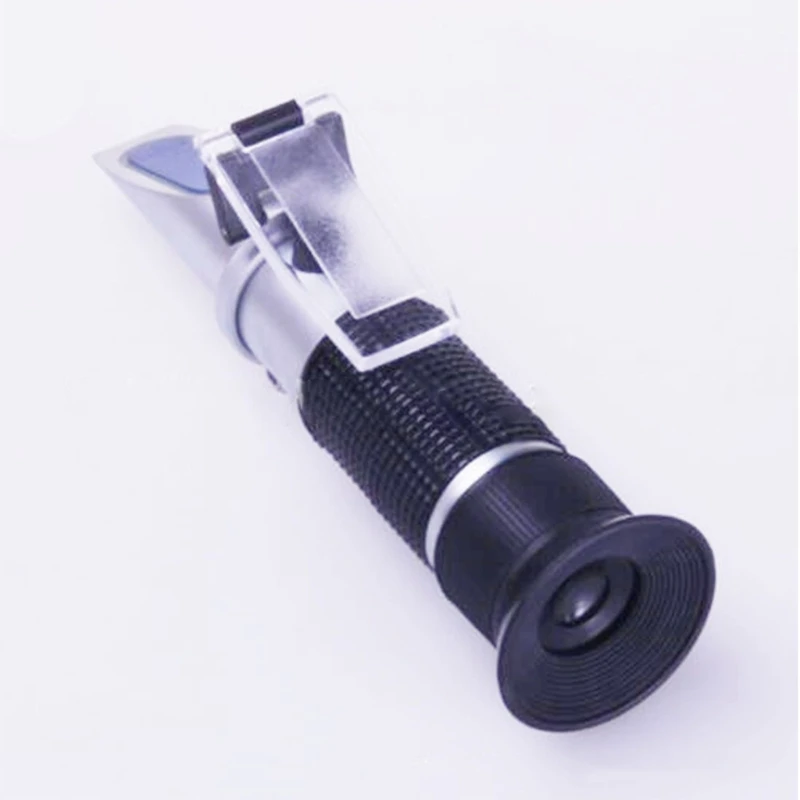 Instrument Measurement Brix Refractometer Portable Handheld-Sugar Content Concentration Meter for Honey-Fruit Juice Soup