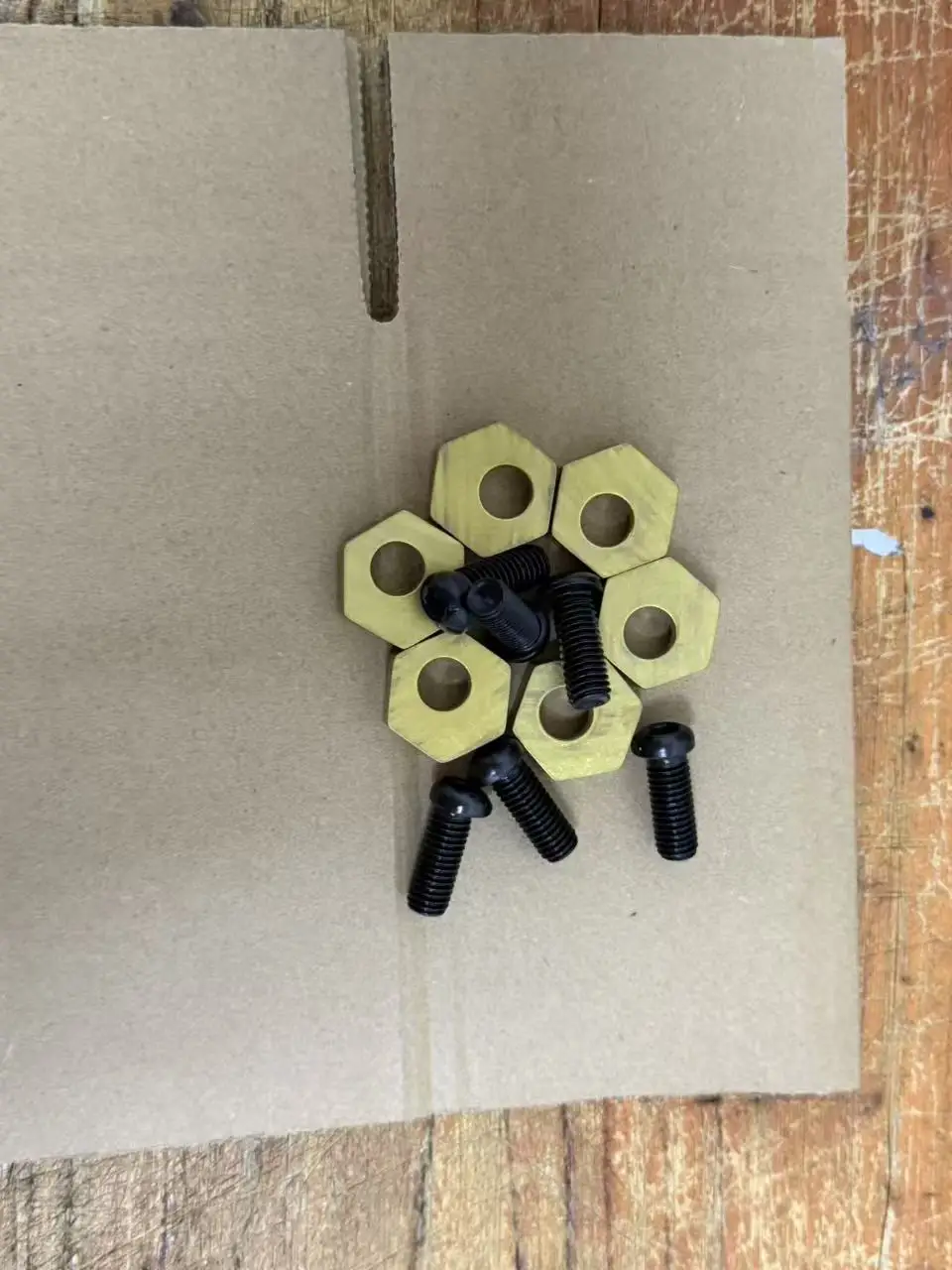6pcs Hexagonal Eccentric Fixture with Thread Specification of M4-16 Made of Stainless Steel Clamping Used for Fixing Workpiece