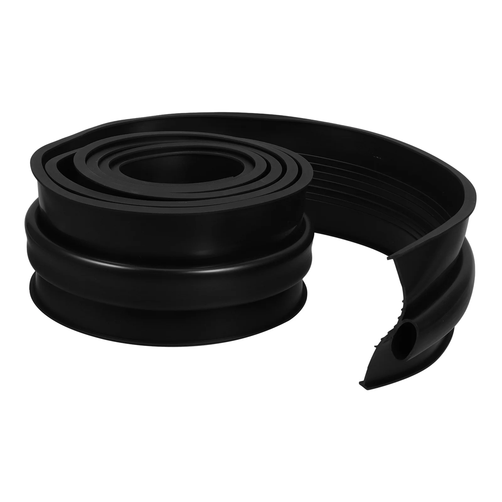 

3 Meter Universal Garage Door Bottom Seal Rubber Weather Stripping Garage Door Threshold Seal Weatherproof Insulation Strip