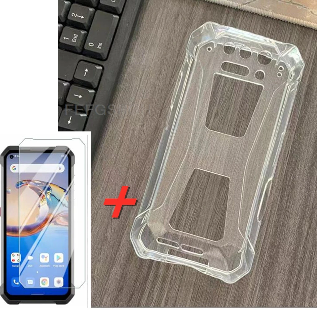 Protective Glass For Unihertz 8849 Tank 2 Pro Case Silicone Clear Cover For 8849 Tank Mini 1 Tank 2 3 Pro Tempered Glass