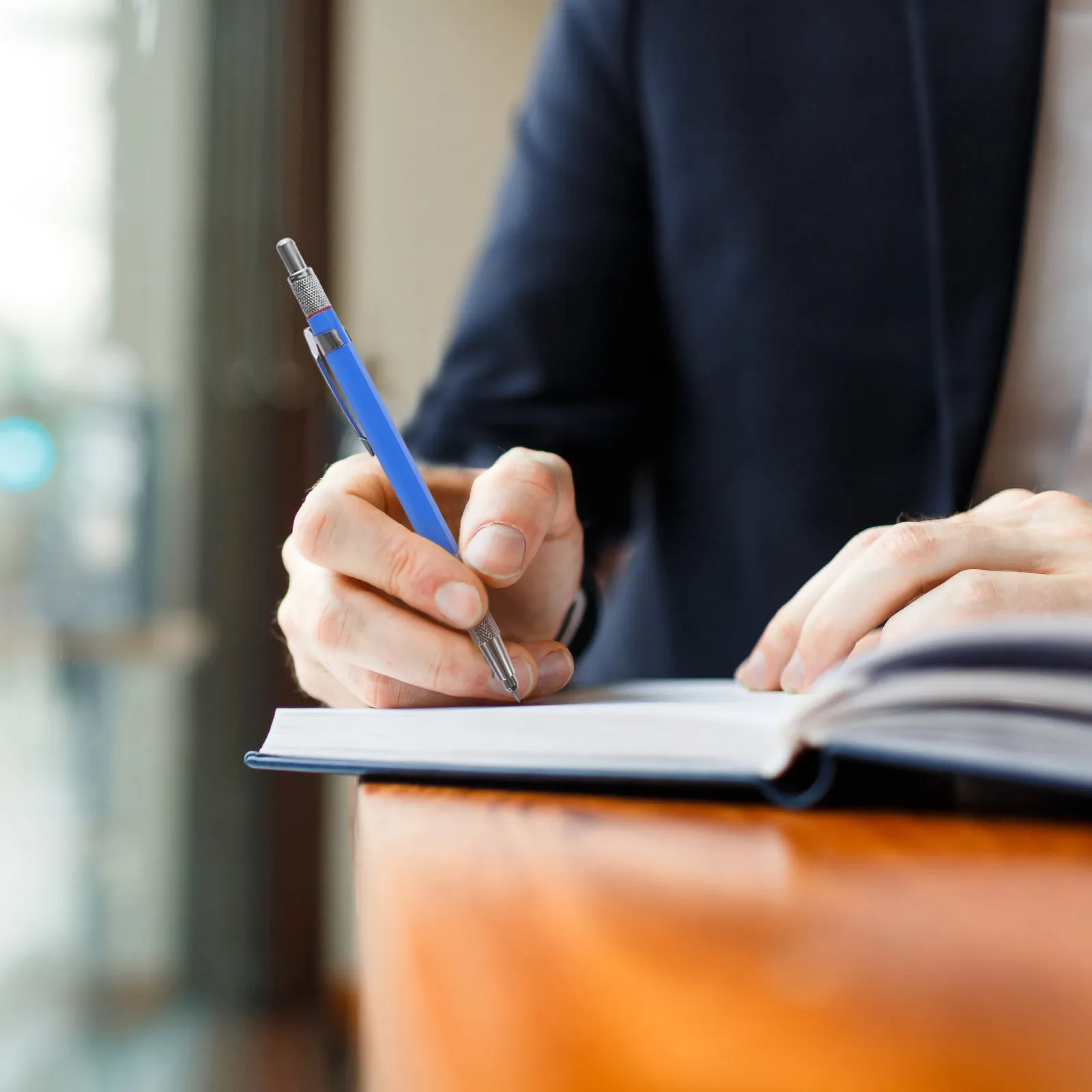 

Набор механических карандашей 2,0 мм: эргономичный дизайн с легким нажатием, устойчивые на столе, не скатывающиеся, для школы, офиса, письма, подарок