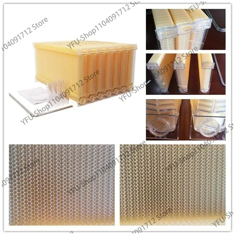 Self Flowing Honey Hive Frames Automatic  Extraction Boxes Spleen Plastic   Hive Frames Beehives