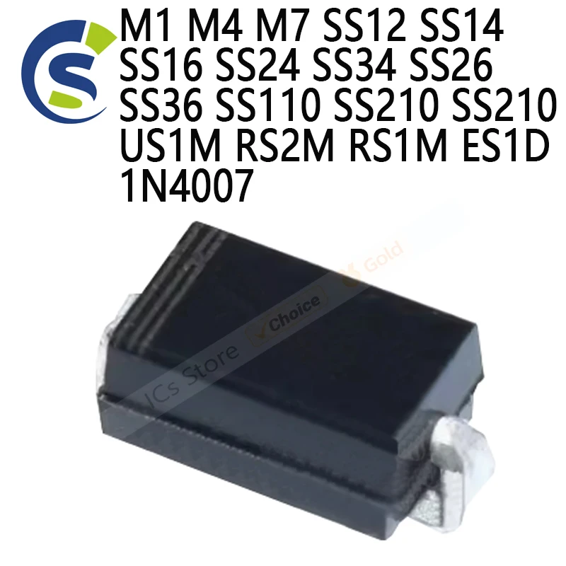 100Pcs Sma Rectifie…