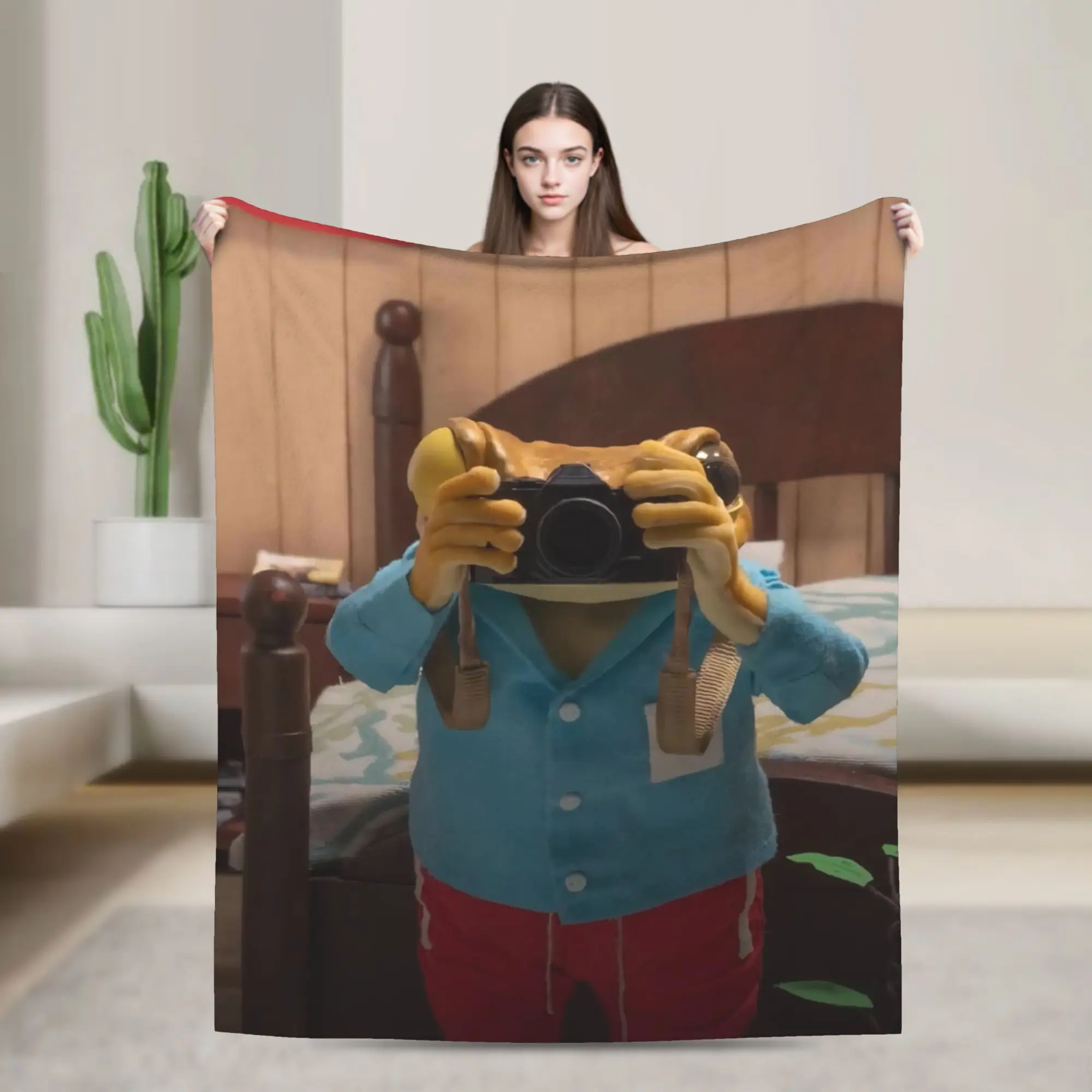Super Soft Bads Bunnys Debi Tirar Mas Fotos Throw Blanket Premium Flannel Music Tour Bed Blanket Warm Plush Blankets All Season