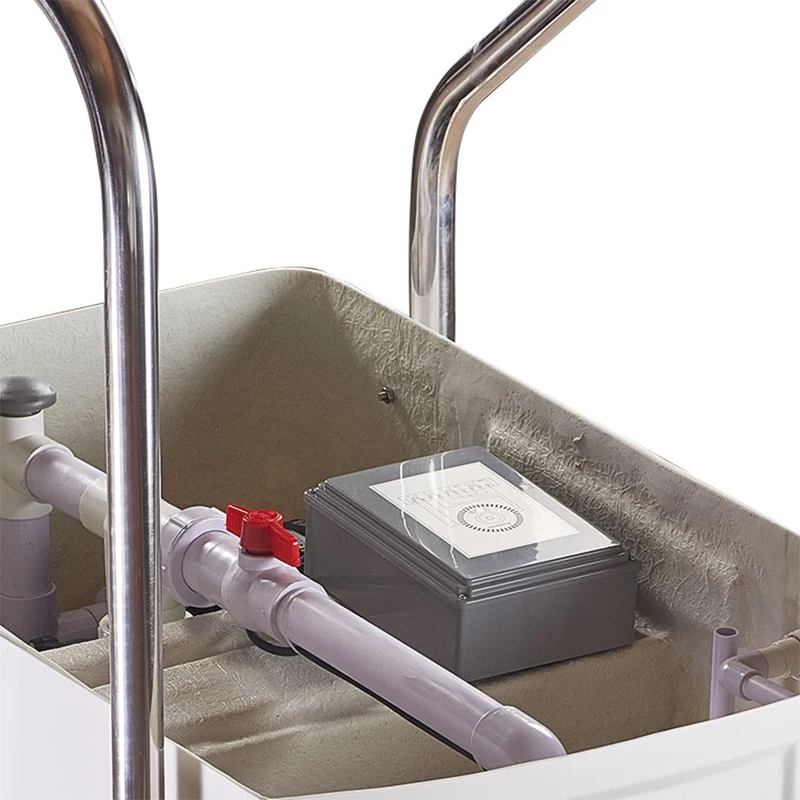 Wall Mounted Swimming Pool Filter Easy Install PK8028 With Water Pump Acrylic Shell For Hotel Use Luxury Type