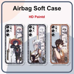 For Nubia Red Magic 9 Pro Phone Case For Red Magic 9 Pro Plus Pro+ Transparent All-inclusive TPU Four-corner Anti-fall 8 8S 7 6
