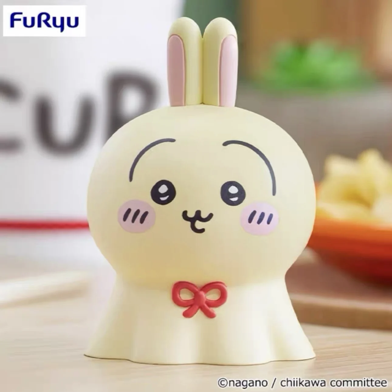 In Magazzino Originale FuRyu Chiikawa Usagi Sunny Doll Noodle Stopper 9 CENTIMETRI Genuino Anime Figura Action Modello Da Collezione Statua Giocattoli